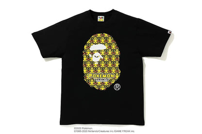 BAPE x Pokemon Kids Ape head Tee #1 Black