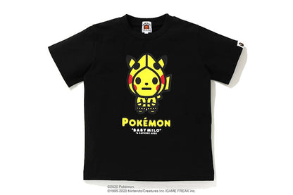 BAPE x Pokemon Kids Pikachu Tee #7 Black