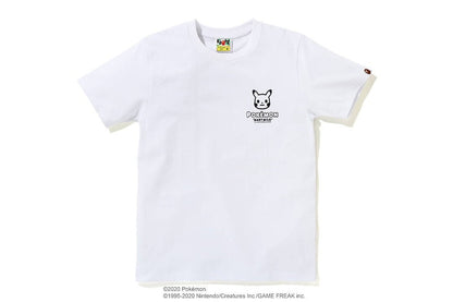 BAPE x Pokemon Ladies Pikachu Ape Head Tee #3 White