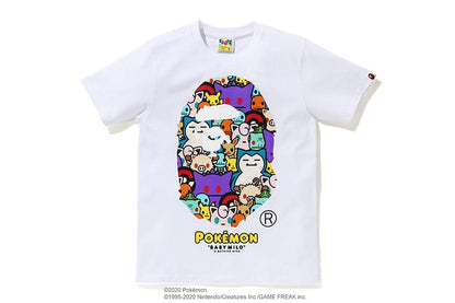 BAPE x Pokemon Ladies Ape Head Tee #5 White