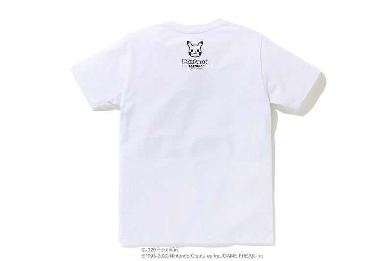 BAPE x Pokemon Ladies Tee #6 White