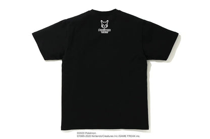 BAPE x Pokemon Monotone Starters Tee #3 Black