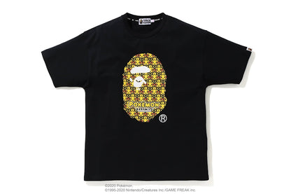 BAPE x Pokemon Oversized Ladies Ape Head Tee #1 Black