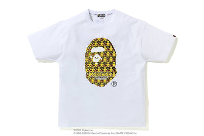 BAPE x Pokemon Oversized Ladies Ape head Tee #1 White