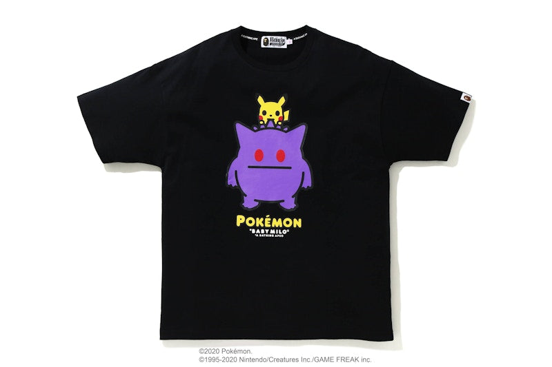 BAPE x Pokemon Oversized Ladies Gengar Tee #2 Black
