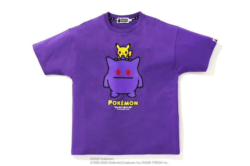 BAPE x Pokemon Oversized Ladies Gengar Tee #2 Purple