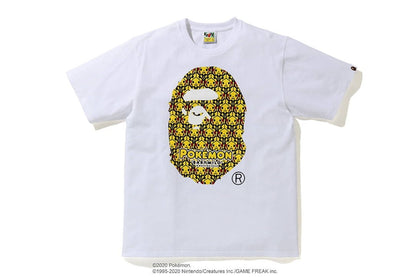 BAPE x Pokemon Ape head Tee #1 White