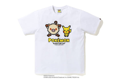 BAPE x Pokemon Mankey Tee #2 White