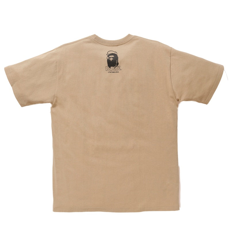BAPE x Popeye Comic BWS Tee Beige