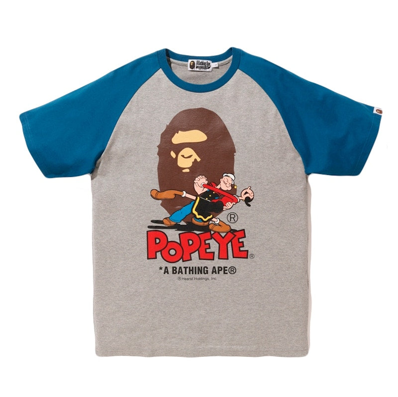 BAPE x Popeye Raglan Tee Navy