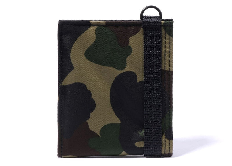 BAPE x Porter 1st Camo #2 Wallet Green