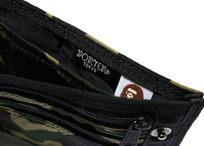 BAPE x Porter 1st Camo Long Wallet (SS22) Green