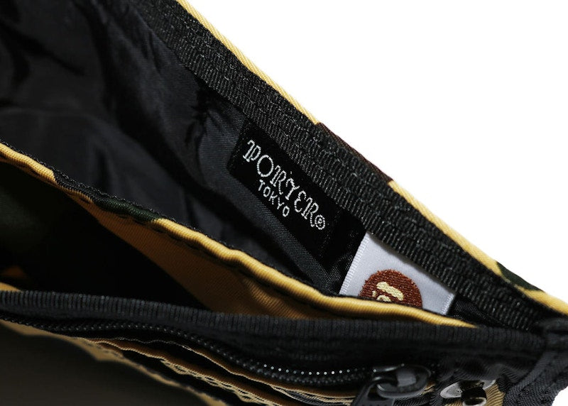 BAPE x Porter 1st Camo Long Wallet (SS22) Yellow