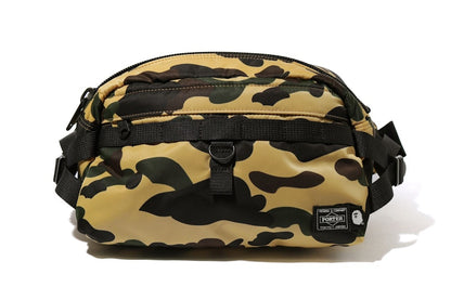 BAPE x Porter 1st Camo Waist Bag Yellow