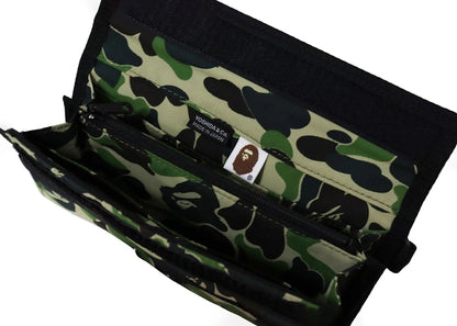 BAPE x Porter ABC Camo Long Wallet Green