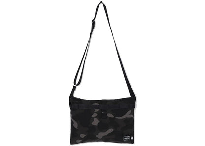 BAPE x Porter Color Camo Crossbody Bag Black