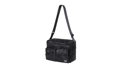 BAPE x Porter Stand Zip Sling Bag Black