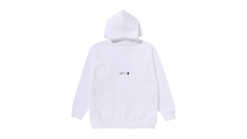 BAPE x Power Puff Girls Ape Head Pullover Hoodie White