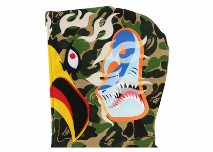 BAPE x READYMADE ABC Camo Eagle Relaxed Fit Full Zip Hoodie Green
