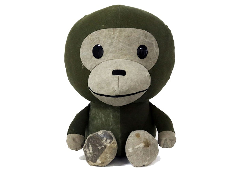 BAPE x READYMADE Baby Milo Plush Doll Olivedrab