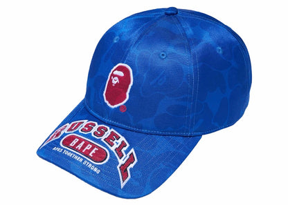 BAPE x Russell Cap Blue