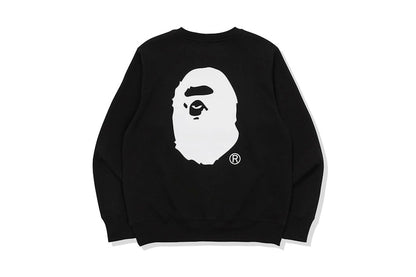 BAPE x Russell Crewneck Black