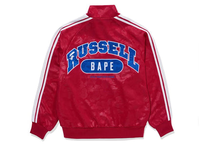 BAPE x Russell Track Jacket Red