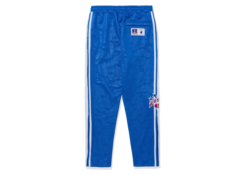 BAPE x Russell Track Pants Blue