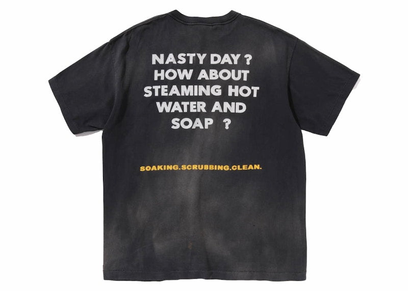 BAPE x Saint Mxxxxxx Club Tee Charcoal