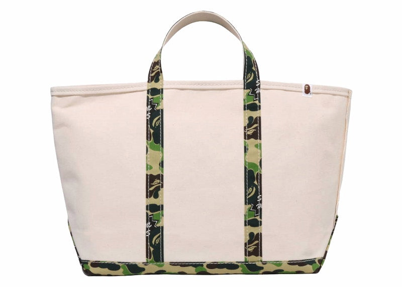 BAPE x Saint Mxxxxxx Large Tote Bag Ivory