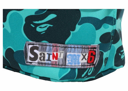 BAPE x Saint Mxxxxxx Rope Snap Bag Sax
