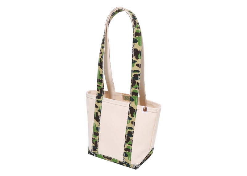 BAPE x Saint Mxxxxxx Small Tote Bag Ivory
