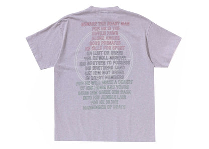 BAPE x Saint Mxxxxxx Speech Tee Gray