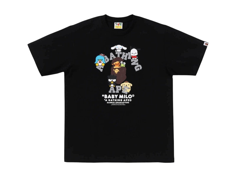 BAPE x Sanrio Characters Ginza Exclusive Tee Black
