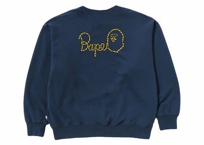 BAPE x Sean Wotherspoon 4Way Crewneck Navy
