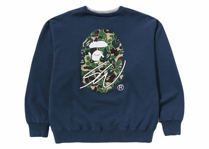 BAPE x Sean Wotherspoon 4Way Crewneck Navy