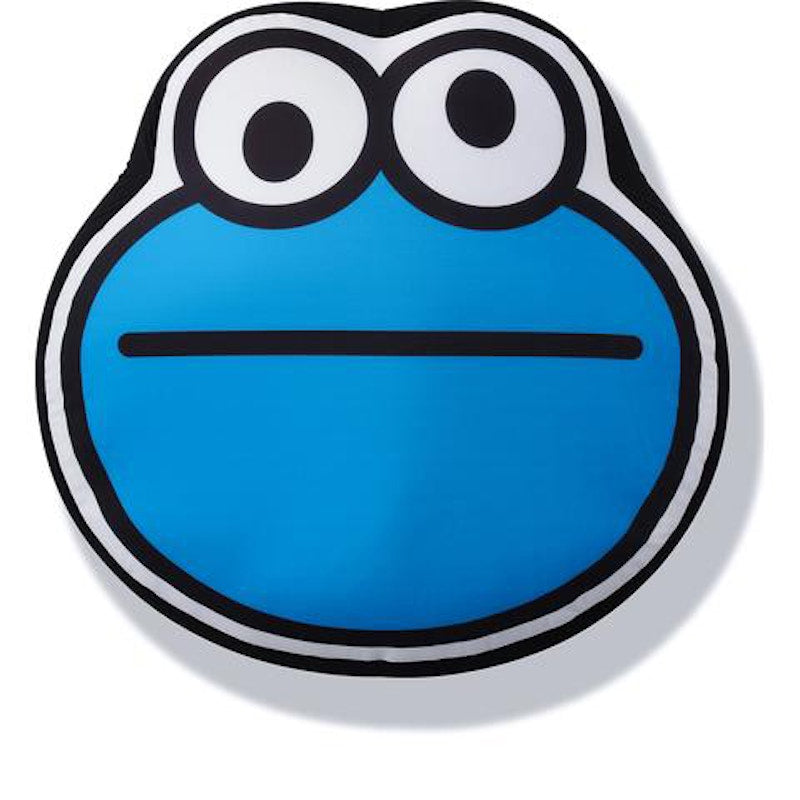BAPE x Sesame Street Face Big Cushion Blue