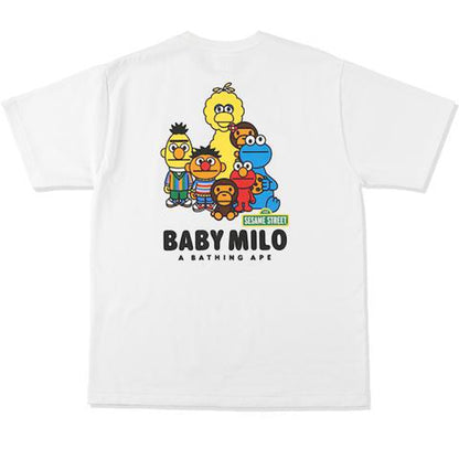 BAPE x Sesame Street Tee White