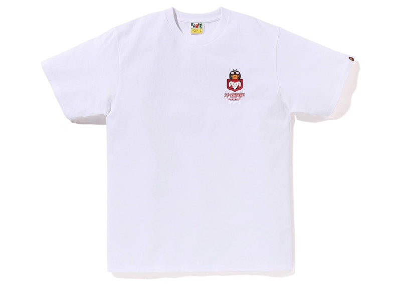 BAPE x Shin Kamen Rider #1 Baby Milo Tee White