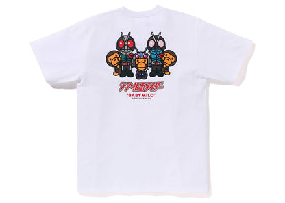 BAPE x Shin Kamen Rider #1 Baby Milo Tee White
