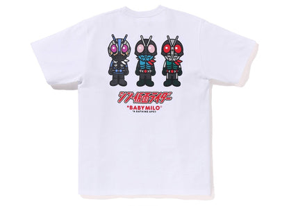 BAPE x Shin Kamen Rider #2 Baby Milo Tee White