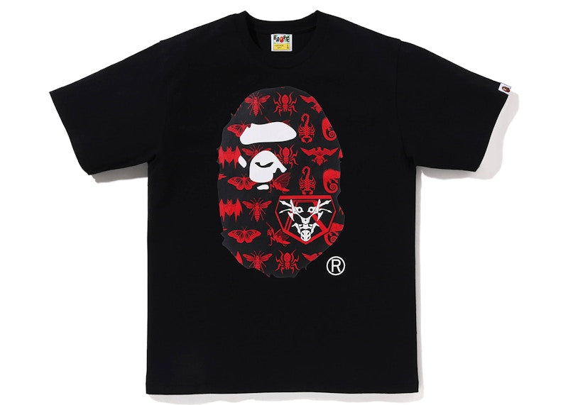 BAPE x Shin Kamen Rider Ape Head Tee Black