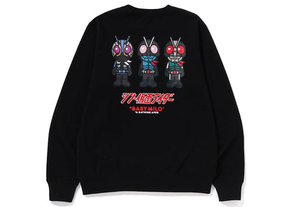 BAPE x Shin Kamen Rider Baby Milo Crewneck Black