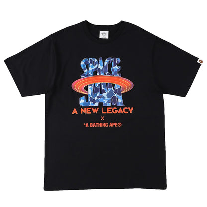 BAPE x Space Jam Logo Tee Black