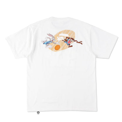 BAPE x Space Jam Logo Tee White
