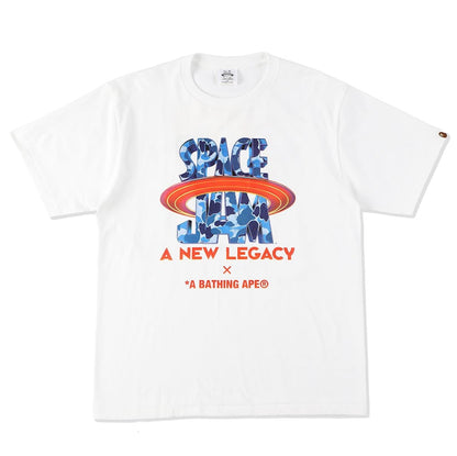 BAPE x Space Jam Logo Tee White