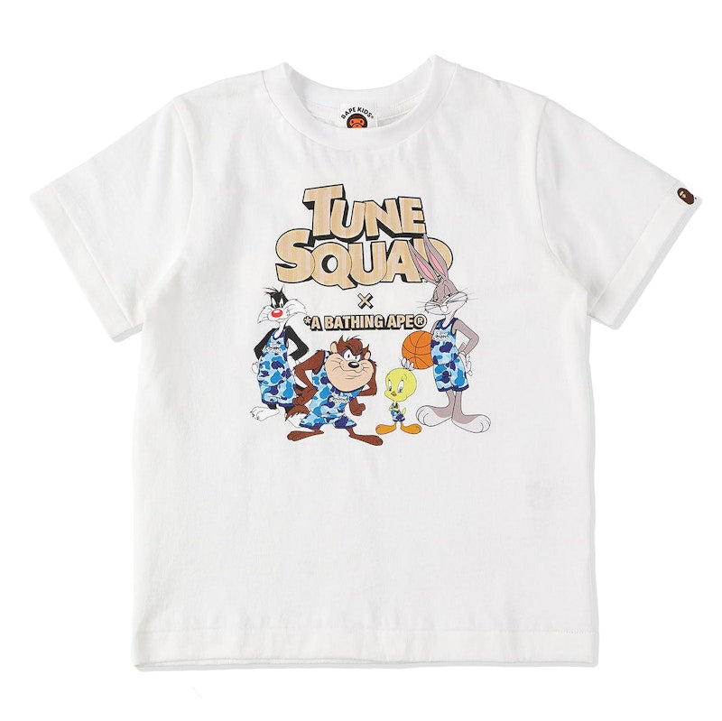 BAPE x Space Jam Tune Squad Tee White