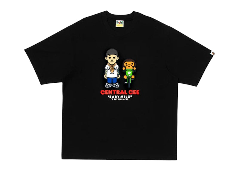 BAPE x Spotify x Central Cee Bax Milo Relaxed Fit Tee Black