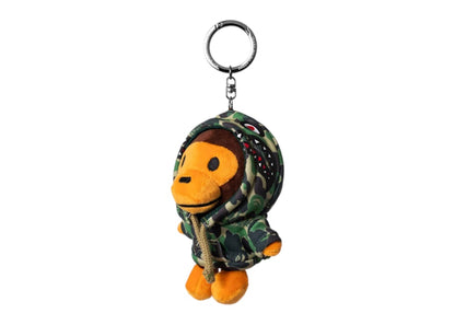BAPE x Spotify x Central Cee Camo Bax Milo Keychain Green