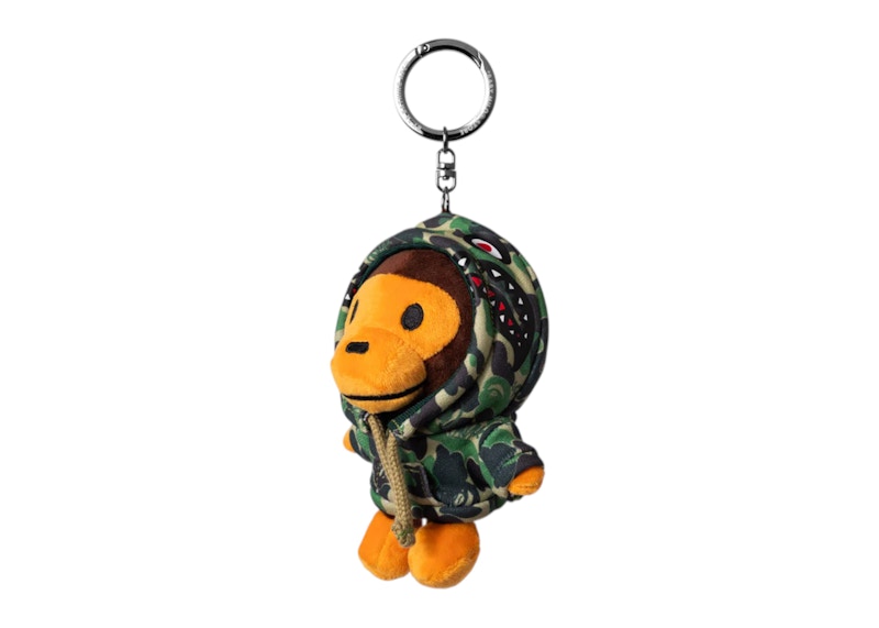 BAPE x Spotify x Central Cee Camo Bax Milo Keychain Green